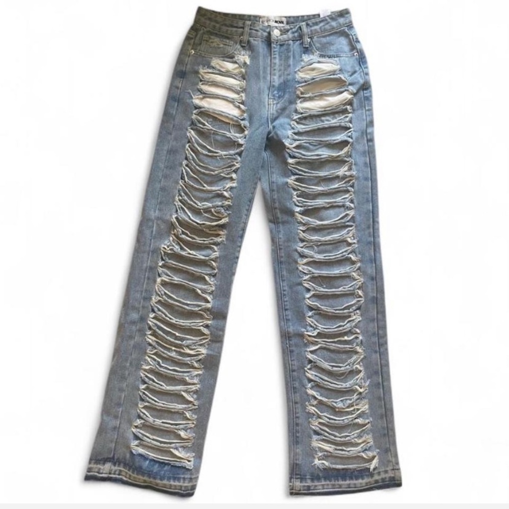 Fashion nova distressed jeans